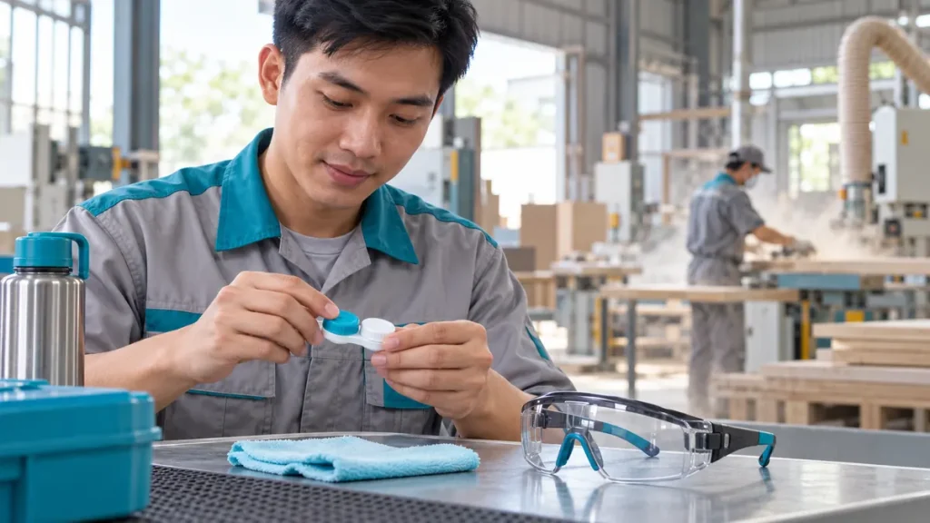Đeo kính áp tròng khi làm ở nơi nhiều bụi: điều gì cần cân nhắc?