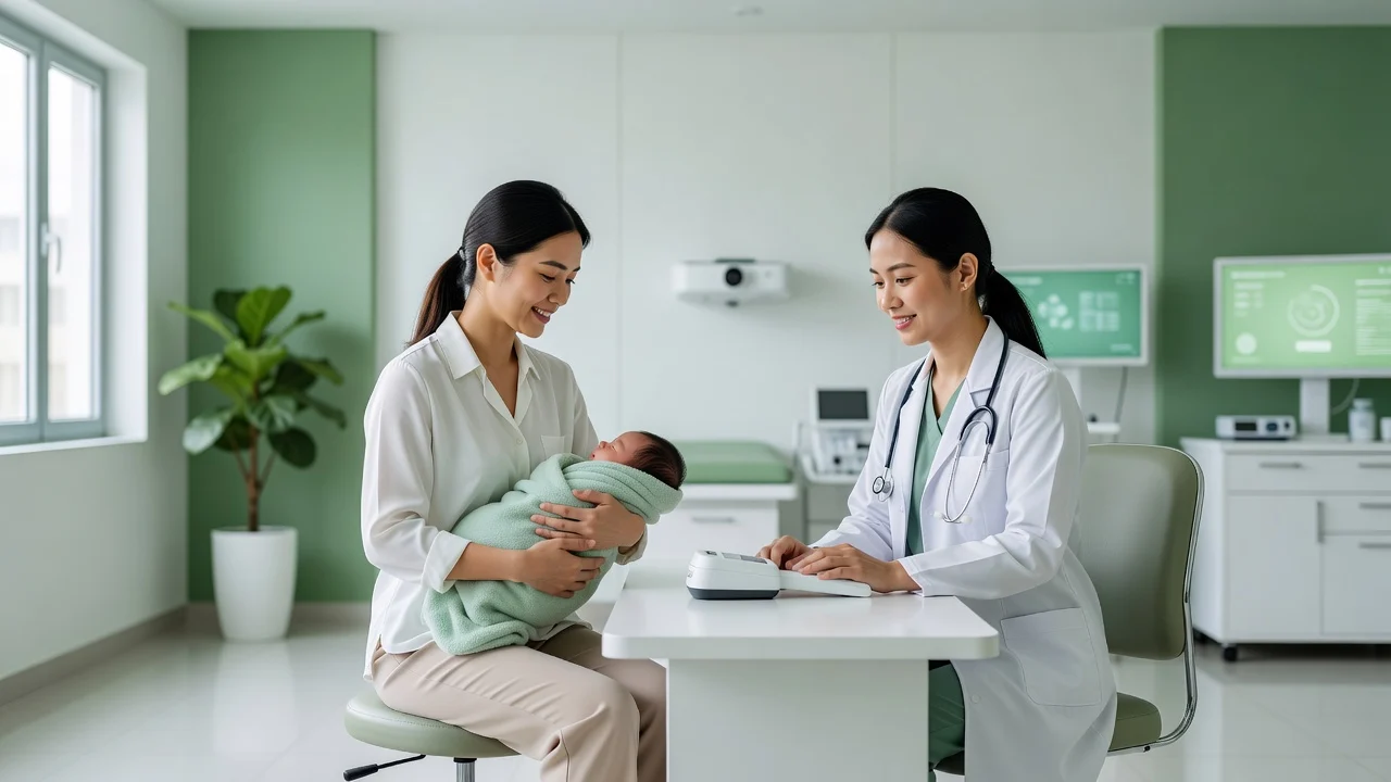 Mắt trẻ sơ sinh hơi lác: khi nào là bình thường